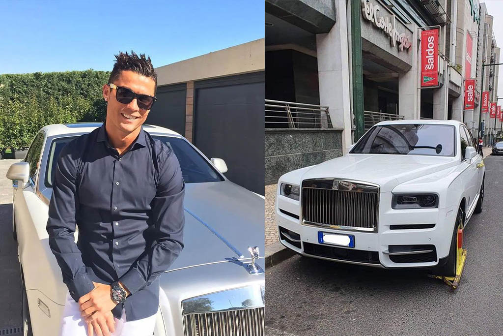 Football legend Cristiano Ronaldo gets Rolls Royce Dawn as a Christmas gift  from partner Video