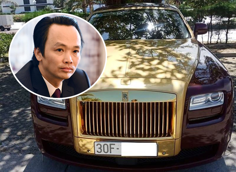 Hé lộ số phận xe Rolls Royce dát vàng của ông Trịnh Văn Quyết vừa bị thu  hồi