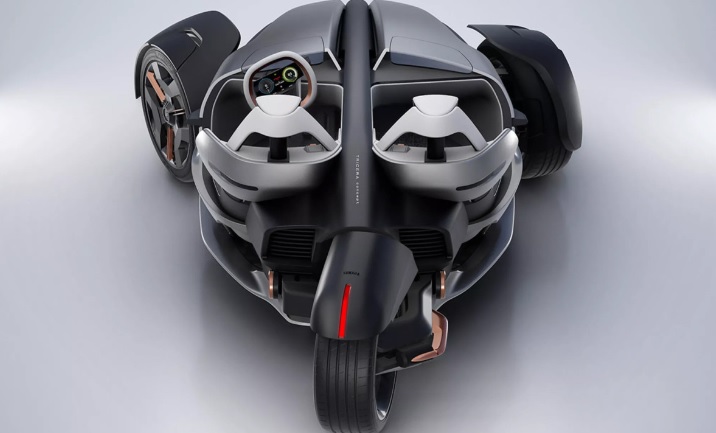 Yamaha chuẩn bị trình làng mẫu mô tô điện 3 bánh độc đáo: Thiết kế như xe trong phim viễn tưởng