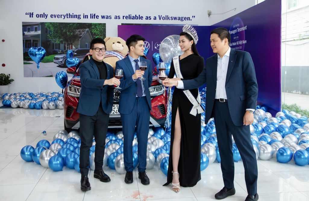 Hoa hậu Hoàn vũ Việt Nam 2023 nhận phần thưởng là chiếc Volkswagen Teramont gần 2,5 tỷ đồng