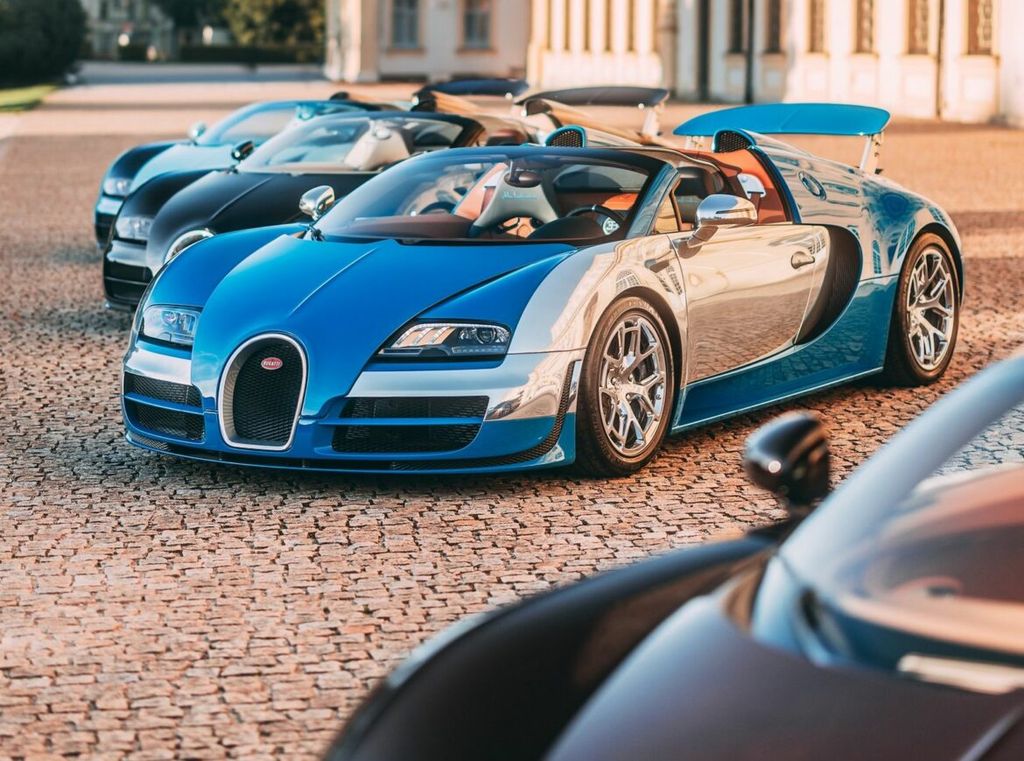 Bốn chiếc Bugatti Veyron phiên bản đặc biệt siêu độc bị cảnh sát Đức thu giữ