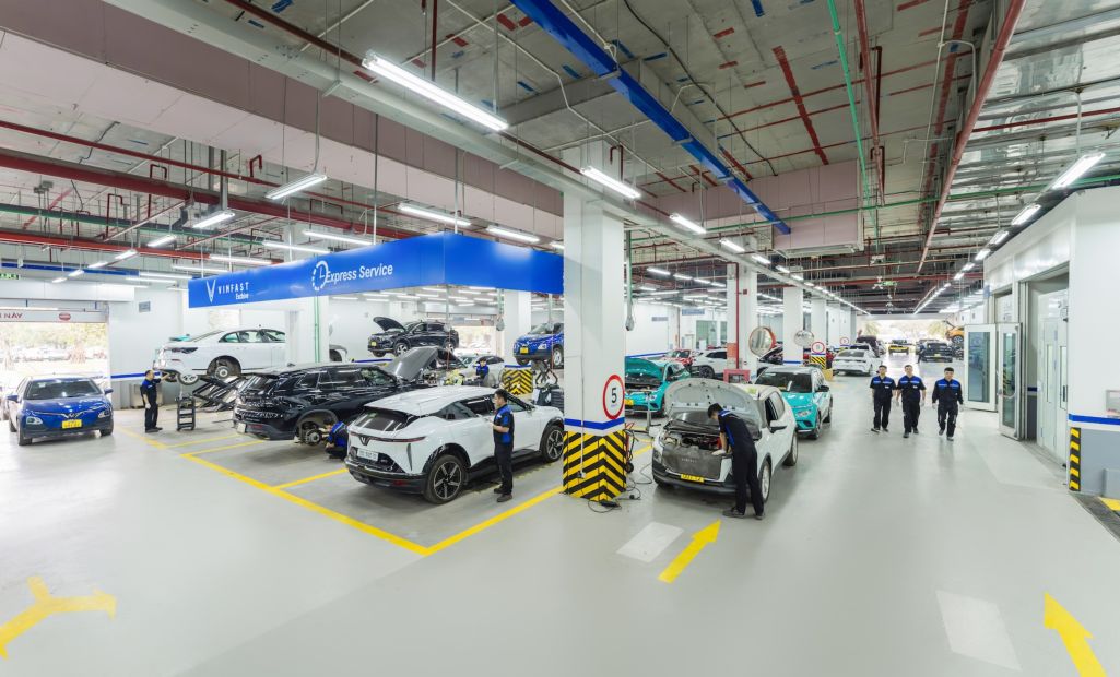 VinFast khai trương xưởng dịch vụ thứ 350 - Sở hữu mạng lưới hậu mãi lớn nhất Việt Nam Xehay Vf%20xuong%20dich%20vu 011225 2