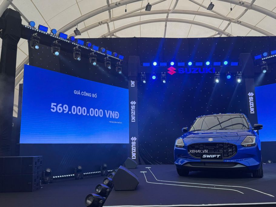 Suzuki New Swift 2025 ra mắt thị trường Việt