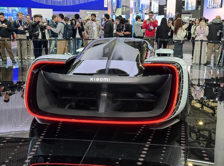Cận cảnh siêu xe điện 'hoang dã' của Xiaomi tại MWC 2026 Xehay Vision%20GT 040326 7