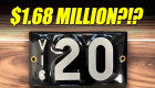 Biển số xe hai chữ số được bán với giá kỷ lục 1,68 triệu USD