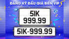 Đấu giá biển số xe mang về ngân sách nhà nước 6.400 tỷ đồng