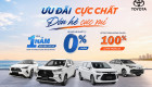 Toyota ưu đãi lên đến 75 triệu đồng cho khách mua xe tháng 7/2026