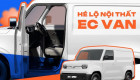VinFast hé lộ nội thất EC Van: Có màn hình sau vô-lăng