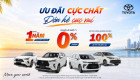 Toyota ưu đãi đến 100% lệ phí trước bạ, cơ hội sở hữu xe dịp hè