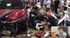 Hà Nội: Tạm giam 3 tháng tài xế lao ô tô vào cây xăng khiến 8 người bị thương