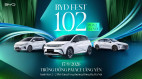 BYD Fest 102 Mùa 2 tại Hà Nội: Loạt ưu đãi tới 125 triệu đồng dành cho cộng đồng tài xế