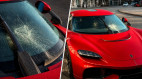 Siêu xe Koenigsegg Gemera hơn 80 tỷ VNĐ vừa bàn giao đã bị kẻ gian đập vỡ kính