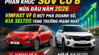 Phân khúc SUV/CUV cỡ B nửa đầu năm 2026: VinFast VF 6 bứt phá doanh số, Kia Seltos tăng trưởng mạnh nhất
