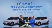 Lado Taxi mua thêm 300 chiếc xe điện VinFast VF 5 Plus để mở rộng dịch vụ taxi điện