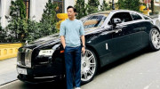 Doanh nhân Nguyễn Quốc Cường cùng xế cưng Rolls-Royce Wraith 