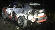Hà Nội: Toyota Corolla Cross bất ngờ bốc cháy trong đêm, chủ xe không hay biết gì