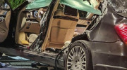 Người ngồi sau trong vụ tai nạn Maybach S600 không cài dây an toàn