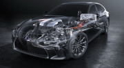 Lexus LS 500h hoàn toàn mới sẽ được trang bị hệ thống Multi Stage Hybrid