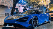 Cận cảnh McLaren 765LT màu xanh Paris Blue độc nhất tại Việt Nam