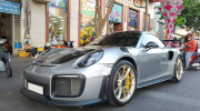 Sài Gòn: Siêu phẩm Porsche 911 GT2 RS khoe dáng dưới nắng hoàng hôn