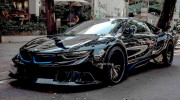 Cận cảnh BMW i8 độ widebody cực “ngầu” trên đường phố Sài Gòn