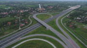 Rào chắn đường vành đai 3 trên cao để thi công nút giao với cao tốc Hà Nội- Hải Phòng