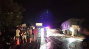 Kinh hoàng: Xe khách và xe tải đâm nhau làm 8 người chết ở Bình Thuận