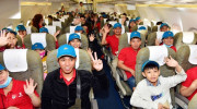 Gần 1.000 lao động về quê đón Tết Canh Tý bằng máy bay
