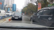 Khẩn trương ‘truy’ chiếc xe Bentley đi ngược chiều trên đường Nguyễn Tuân