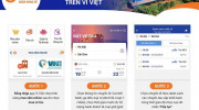Ra mắt ứng dụng đặt vé tàu trên Ví Việt