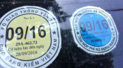 Xe kinh doanh vận tải sẽ có màu tem đăng kiểm riêng biệt?