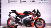 Cận cảnh mô tô Aprilia Tuono V4 đầu tiên đến tay khách hàng