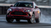 Aston Martin DBX sẽ được trang bị động cơ V8 tăng áp kép với gần 550 mã lực