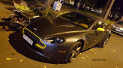 TP.HCM: Bắt gặp hàng hiếm Aston Martin V8 Vantage mui trần dạo phố đêm