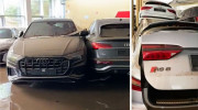 Hàng chục xe sang Audi bị phá hủy tại đại lý sau trận lụt thảm khốc
