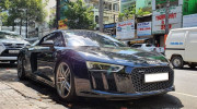 Sài Gòn: Audi R8 V10 Plus bóng bẩy siêu cuốn hút trên phố