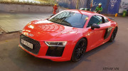 Bắt gặp siêu phẩm Audi R8 V10 Plus của Phan Thành dạo phố cuối tuần