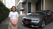Mừng sinh nhật lần thứ 12, Beauty Blogger Thái Lan tậu BMW 7 Series trị giá hơn 4.4 tỷ VNĐ