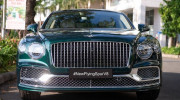 Bentley Flying Spur V8 sở hữu màu sơn xanh ngọc lục bảo trị giá gần 540 triệu VNĐ về Việt Nam