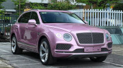 Bentley Bentayga màu hồng Passion Pink độc nhất Việt Nam đang được rao bán với mức giá 8 tỷ đồng