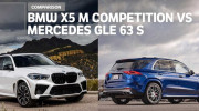 [SO SÁNH] Cuộc canh tranh nảy lửa giữa Mercedes-AMG GLE 63 S và BMW X5 M Competition