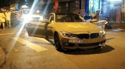 Sài Gòn: Mâu thuẫn do pô xe nổ quá lớn, hai thanh niên đi BMW 428i bị chém trọng thương
