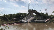 Cầu BOT Tân Nghĩa vừa hết thời gian thu phí bị sập: Bộ Giao thông yêu cầu khắc phục ngay