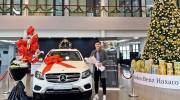 Thủ môn Bùi Tiến Dũng chính thức đón Mercedes-Benz GLC 250