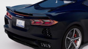 Chevrolet Corvette 2020 sở hữu đèn hậu thiết kế hình mũi tên độc đáo