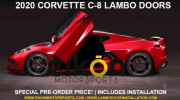 Khách hàng có thể đặt mua trước gói cửa cắt kéo cho Chevrolet Corvette C8