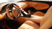 Bugatti Chiron tự chế của nhóm bạn trẻ Quảng Ninh hoàn thiện hơn với ghế đua bọc da, ốp carbon khắp cabin