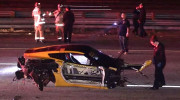 [VIDEO] Chevrolet Corvette bị xé thành nhiều mảnh sau tai nạn, tài xế chỉ bị thương nhẹ