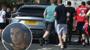 Vừa tới Manchester, Cristiano Ronaldo đã bị bắt gặp cầm lái Lamborghini Urus trên phố
