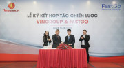 VinFast bắt tay FastGo làm Taxi công nghệ với 1.500 xe Fadil